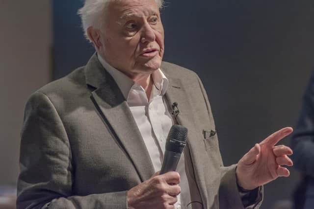 Sir David Attenborough the most sought after guest speaker (photo: Getty Images)