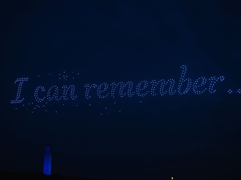 Portsmouth was captivated by the drone display