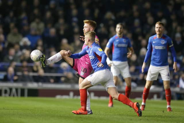 Pompey v Rochdale in League One at Fratton Park. Picture: Robin Jones