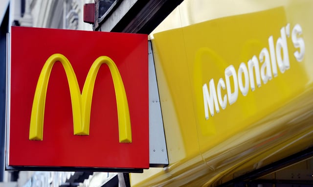 A McDonald's sign. Picture: Nick Ansell/PA Wire