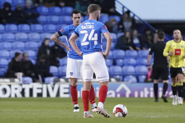 Pompey crashed out of the FA Cup today.