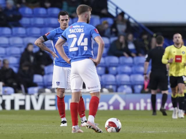 Pompey crashed out of the FA Cup today.
