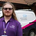 Solent NHS Trust apprentice Jacques Knight. Picture: Dominic Parkes