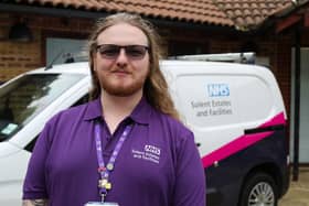 Solent NHS Trust apprentice Jacques Knight. Picture: Dominic Parkes