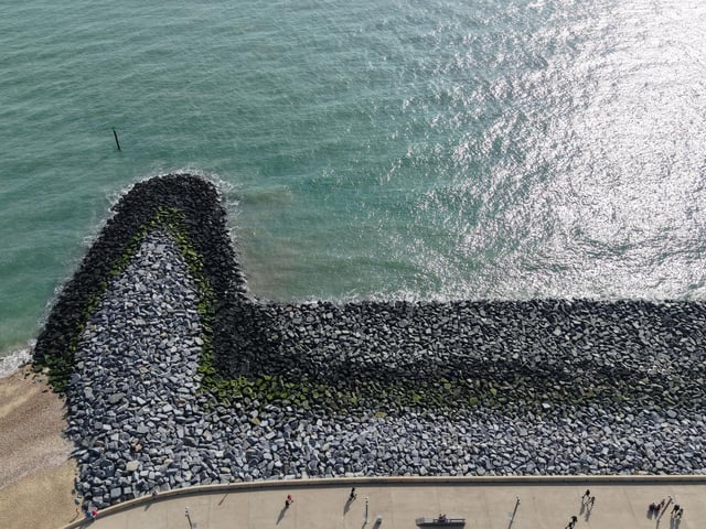 Southsea by drone