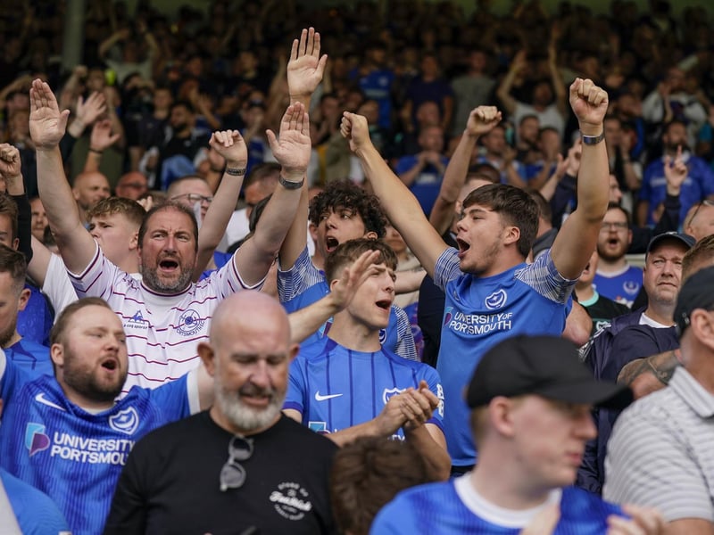 1/2  Pompey fans up there with best fans I’ve seen at Elland Road, limbs were 10/10 easy as well. Wish them well for season, proper club @Zak981298  Credit to the Pompey fans today - best away support at @LUFC in many seasons. Entertaining game - a point was a fair result (if you ignore the xG). Got to put our chances away better, but some huge positives to start the season with. @jamiehanley