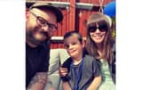 David, Elliot and Claire Galway from Horndead