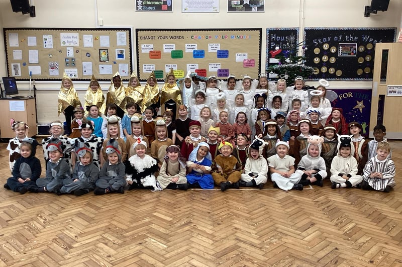 Students at Wimborne Primary School have put on a nativity show. Picture: Submitted