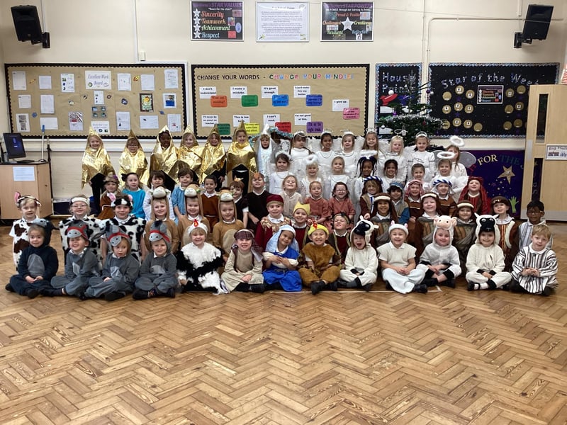 Students at Wimborne Primary School have put on a nativity show.  Picture: Submitted