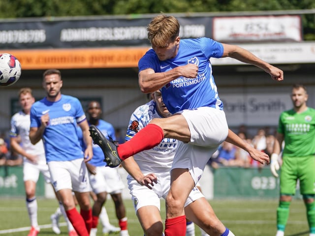 The ever-present centre-back was in high spirits going into the friendly at Westleigh Park after he signed a new two-year deal following his Player of the Season campaign the term prior. Despite being scapegoated during Pompey’s lowest points of last term by sections of the Fratton faithful, he appeared 53 times under both Cowley and Mousinho.. However, his place in the side could be under scrutiny this season, with the head coach on the lookout for a new central defender this summer.