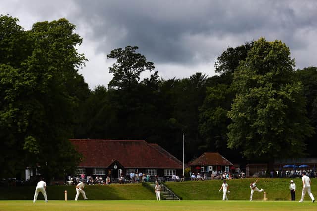 The picturesque pavilion at Arundel, where Hampshire's players will be training during July. Photo by Dan Istitene/Getty Images/