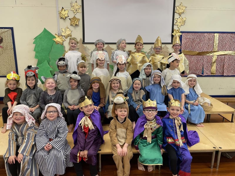 The Year R Christmas nativity at Park Gate Primary School