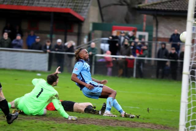 Rafa Ramos netted in AFC Portchester's final-day victory over Portland Picture: Sam Stephenson