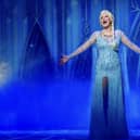 Abbie Warner as Elsa in Portsmouth Theatres' production of Frozen at Theatre Royal