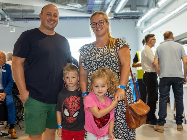 Pictured - The Johnson Family from Southampton.

Photos by Alex Shute