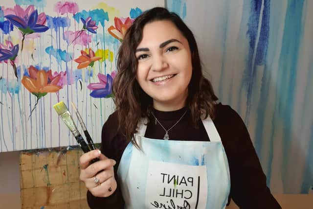 Southsea artist, Jessa Speed, is urging corporate companies to consider painting workshops for their teambuilding activities.
