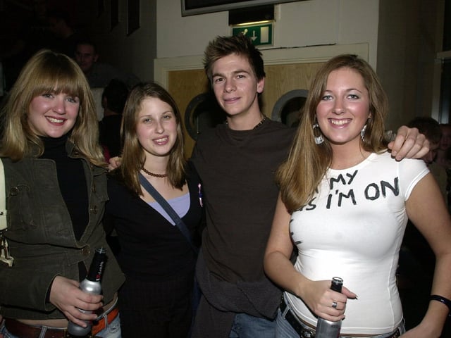 Is this you having a good time at Jongleurs in Gunwharf Quays, Portsmouth?