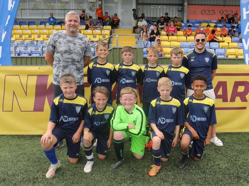 Purbrook Eagles Under-10s. Picture by Dave Haines