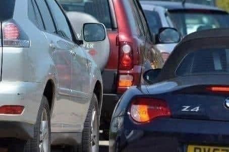 Stalled truck on A27 westbound causes lane closure. Photo: National World