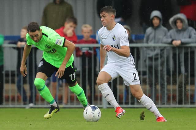 Benny Read in action for Hawks against Hemel Hempstead last season. Two Hemel officials have said they won't attend their club's games until supporters are allowed back in. Picture: Dave Haines.
Hawks Vs Hemel Hempstead 12.10.19 - Vanarama National South, Westleigh Park, Havant. Mandatory Credit: Photo by Dave Haines/Portsmouth News