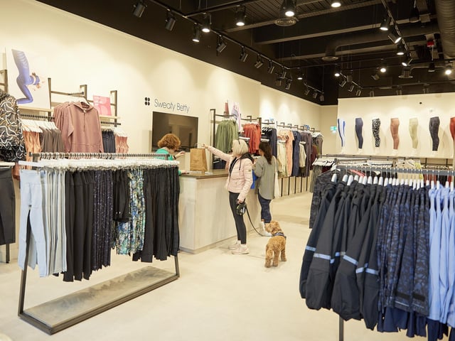 The new Sweaty Betty store.