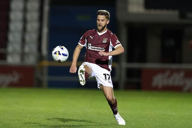Michael Jacobs scored on his second Northampton debut in the 3-0 win over Chelsea Under-21s in the Vertu Trophy. Picture: Pete Norton/Getty Images