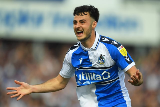 After his positioning was compared to Roberto Firmino by Joey Barton, Collins could be the right man to slot in just behind the two strikers in the number 10 role. Last term, the forward netted 21 goals in 50 appearances for the Gas in all competitions, seeing him impress in League Two. Although his deal is set to expire in 2023, we could see the Blues break the bank with no strikers currently on the books at Fratton Park.