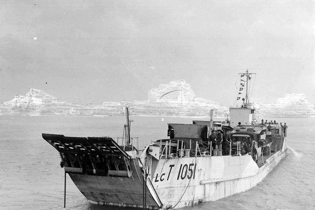 LCT in Portsmouth harbour