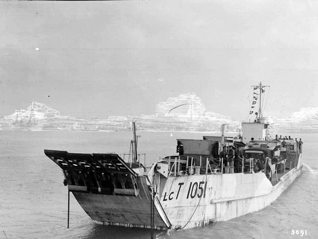 LCT in Portsmouth harbour