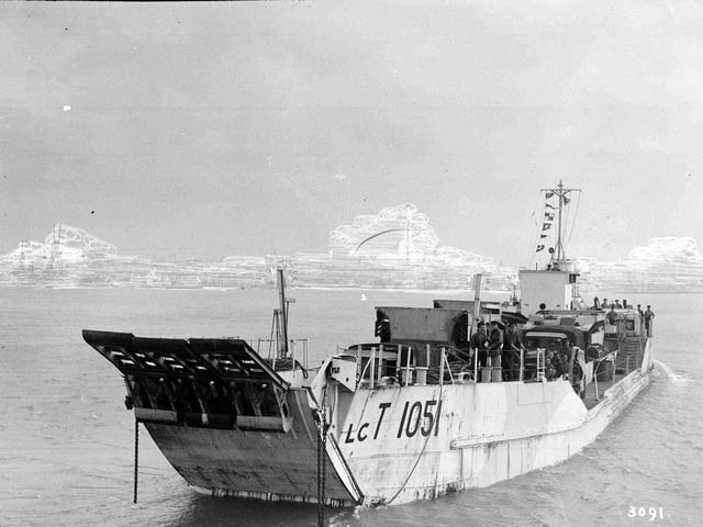 LCT in Portsmouth harbour