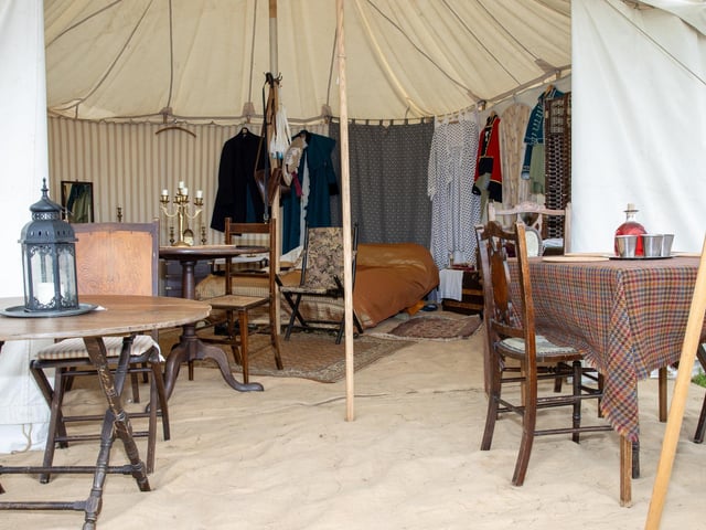 Stansted Park opened its doors for its Summer Festival this weekend, with re-enactments, vintage vehicles, archery, horse displays and lots of fun for the family.
Pictured - Actors took part in re-enactments throughout the day
Photos by Alex Shute