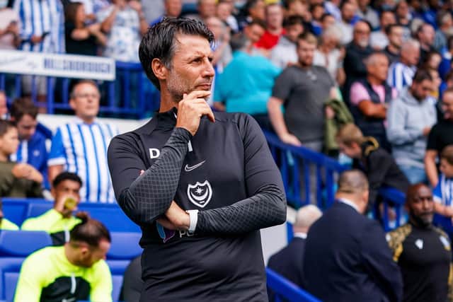 Pompey boss Danny Cowley