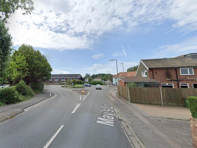 Road resurfacing will take place from May's Lane to Gosport Road.