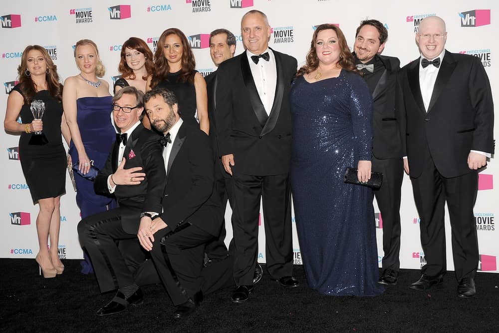 Cast and makers of movie Bridesmaids were winners of Best Comedy Movie Award at Critics' Choice Movie Awards (photo: Jason Merritt/Getty Images)