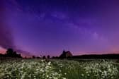 St Hubert's Church near Idsworth as captured by South Downs National Park's dark skies ranger Dan Oakley.