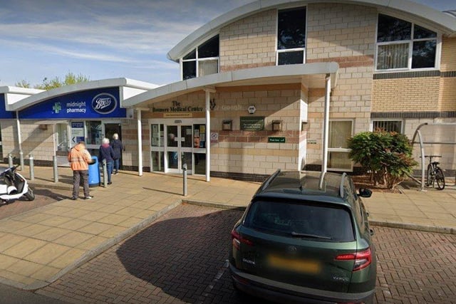 At The Bosmere Medical Centre in Solent Road, 73 per cent of people responding to the survey rated their overall experience as good. Picture: Google Maps
