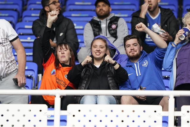 Pompey sold out their allocation of tickets for the trip to the Select Car Leasing Stadium