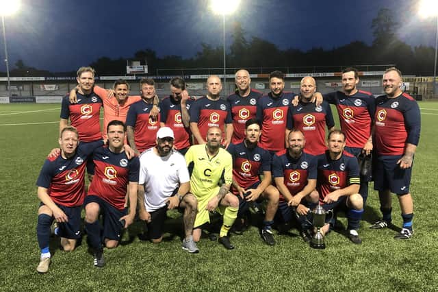 Paulsgrove Veterans were crowned delayed 2019-20 season PDFA Veterans Cup winners