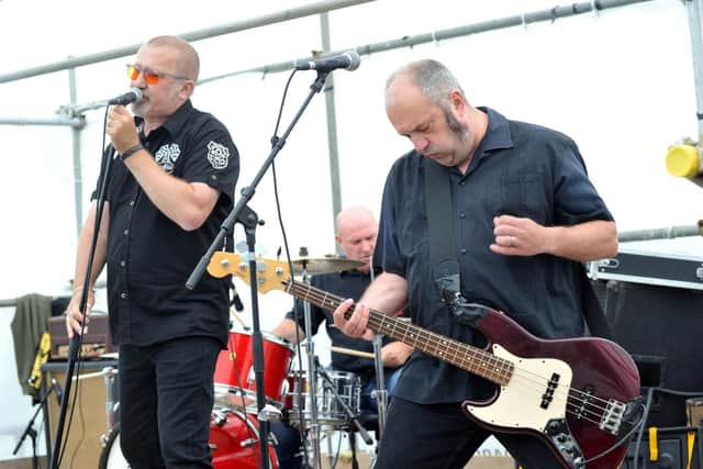 The Glorias playing at Punk on The Pier, summer party, July 2022. Picture by Paul Windsor