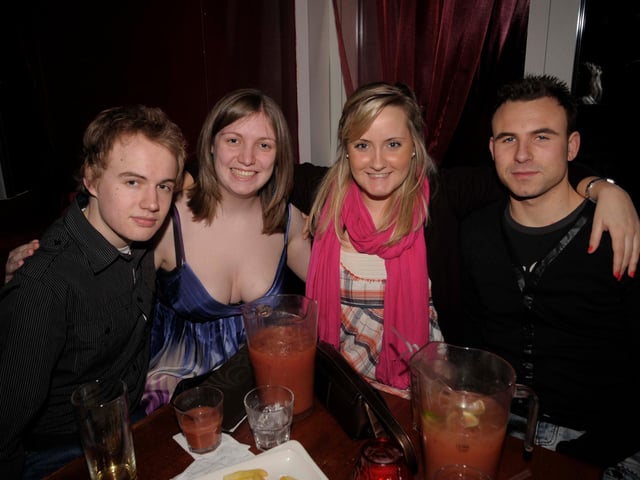 The revellers who were the Face on the floor at Tiger Tiger in Portsmouth