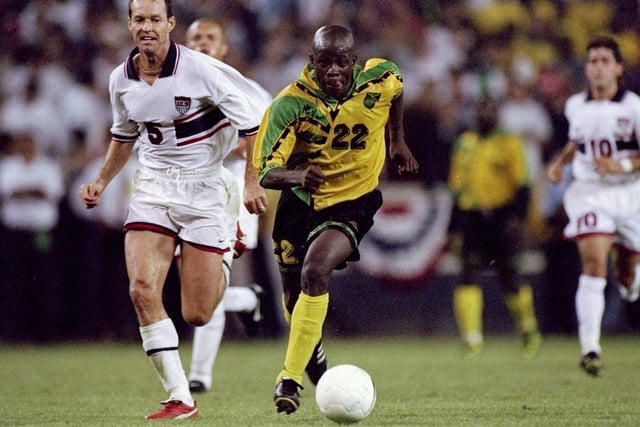 Jamaica's current head coach went to the 1998 World Cup in France with the Reggae Boyz, amid 48 international caps.