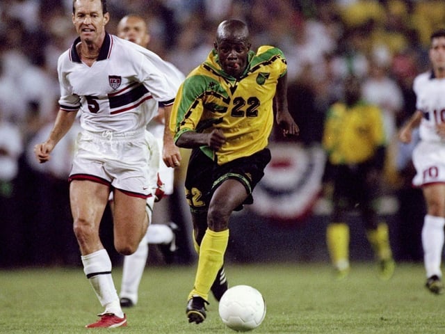 Jamaica's current head coach went to the 1998 World Cup in France with the Reggae Boyz, amid 48 international caps.