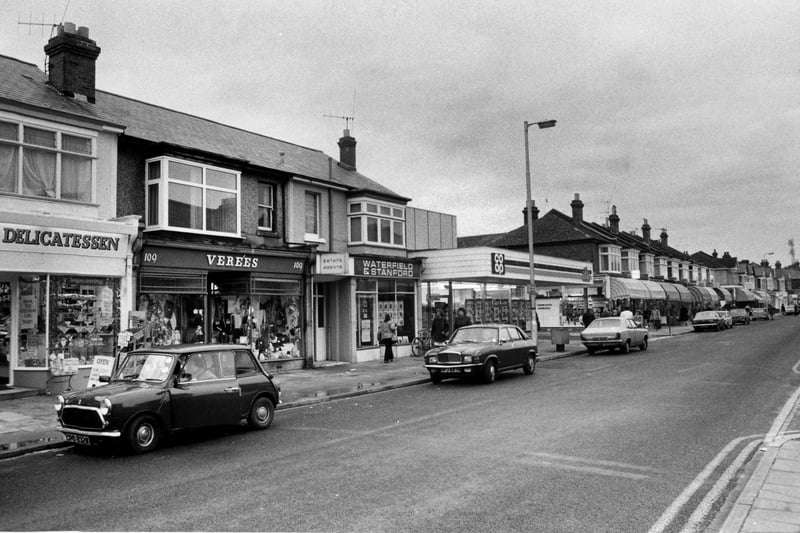 Winter Road, Southsea, in 1984. The News PP1936