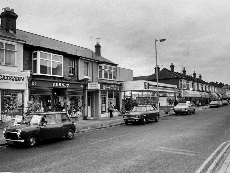 Winter Road, Southsea, in 1984. The News PP1936