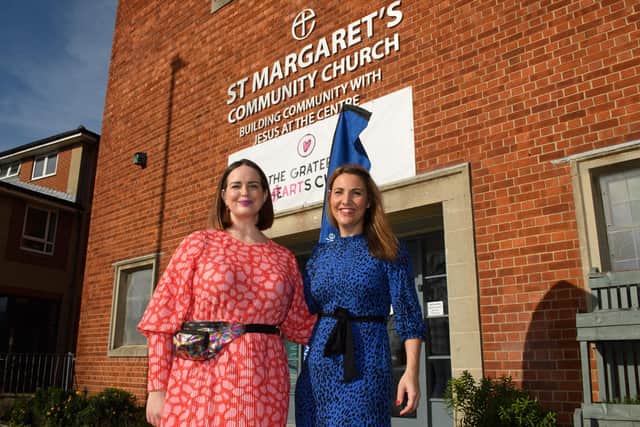 Pictured is: Charlotte Grant and Claire AnselPicture: Keith Woodland (260221-31)
