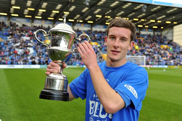 Jason Pearce was crowned The News/Sports Mail's Player Of The Season for 2011-12. Picture: Steve Reid