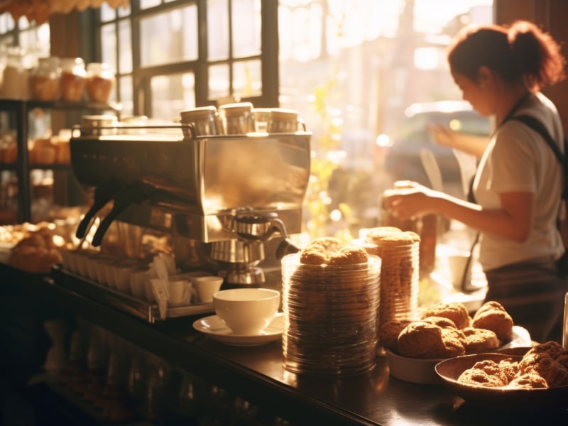 These cafes are ideal for grabbing a pumpkin spice latte and sheltering from the cold autumnal weather.
Photo by Yulia/Adobe