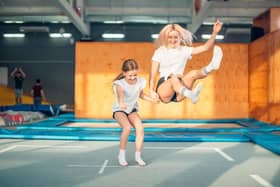 Trampoline parks definitely help to ensure your child is getting enough exercise on rainy summer days.