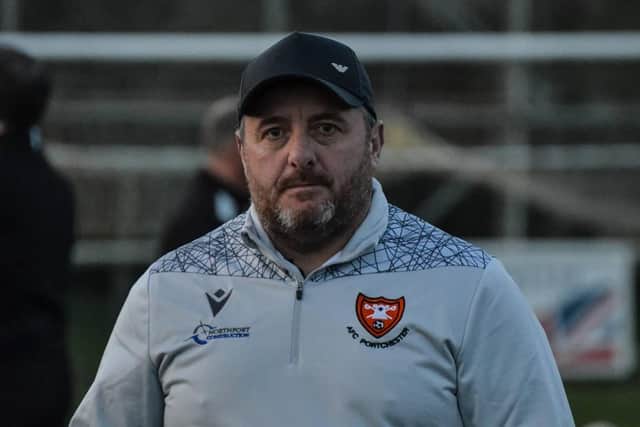 AFC Portchester boss Dave Carter