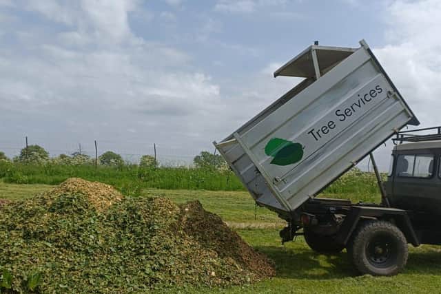 Natures Path: Woodchip Delivery Creates Eco-friendly pathways at Animal Centre